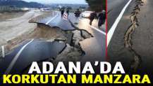 Adana'da korkutan manzara