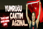 Adar sarkıntılık eden tacizciyi dövdü!.