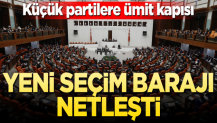 AK Parti’nin yeni seçim yasası hazır! Baraj netleşti