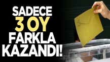 AK Parti'nin Yusufeli adayı seçimi 3 oy farkla kazandı