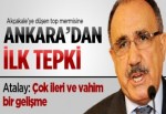 Akçakale'ye top mersine Ankara'dan ilk tepki