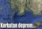 Akdeniz'de korkutan deprem