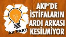 AKP’de istifaların ardı arkası kesilmiyor. Gerekçeler dikkat çekiyor