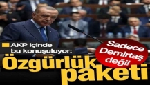 AKP içinde bu konuşuluyor: Özgürlük paketi! Sadece Demirtaş değil