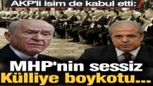 AKP'li isim de kabul etti: MHP'nin sessiz Külliye boykotu...