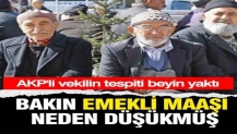 AKP'li vekilin emekli tespiti beyin yaktı: Bizde ömür de uzadı.