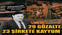 Alihan Kuriş suç örgütüne ağır darbe! 29 gözaltı, 23 şirkete kayyum