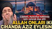 Allah onları iki cihanda aziz eylesin