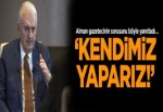 Alman gazetecinin sorusunu böyle yanıtladı… 'Kendimiz yaparız!'