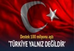 Arapça 'Türkiye' etiketine destek 100 milyonu aştı