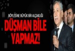 Arınç: Böyle bir alçaklığı düşman bile yapmaz