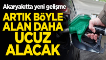 Artık böyle alan daha ucuz alacak! Akaryakıtta yeni gelişme