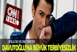 Atilla Taş ve CNN Türk'ten Davutoğlu'na büyük terbiyesizlik