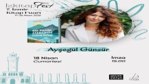 AYŞEGÜL GÜNSÜR, İLK KİTABI 18 NİSAN’DA 7. İZMİR KİTAP FUARI’NDA!