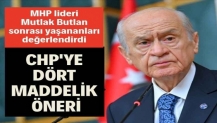 Bahçeli’den CHP’ye dört maddelik öneri