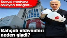Bahçeli eldivenleri neden giydi?
