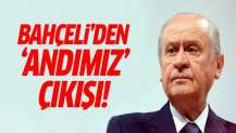 Bahçeli'den 'Andımız' çıkışı