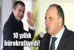 Bakan 10 yıllık bürokratı yedi