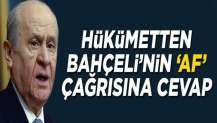 Bakan Abdülhamit Gül'den Bahçeli'nin af çağrısına cevap