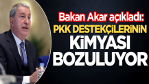 Bakan Akar açıkladı: PKK destekçilerinin kimyası bozuluyor