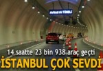 Bakan Arslan: Avrasya Tüneli'nden 23 bin 938 araç geçti