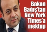 Bakan Bağış'tan New York Times'a mektup