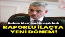 Bakan Memişoğlu, raporlu ilaçların reçetesiz alınmasını sağlayacak sistemi açıkladı