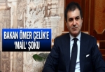 Bakan Ömer Çelik'e 'mail' şoku