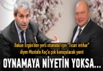 Bakan'dan Mustafa Koç'a yanıt