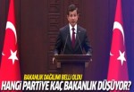Bakanlık dağılımı belli oldu