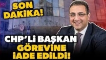 Balçova Belediye Başkanı Onur Yiğit göreve iade edildi