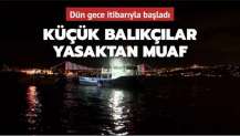 Balık avı yasağı dün gece itibarıyla İstanbul'da başladı