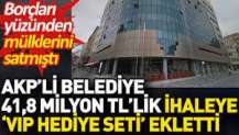Balıkesir Büyükşehir Belediyesi 41,8 milyon TL’lik organizasyon ihalesinin şartnamesine ‘VIP Hediye Seti’ ekletti