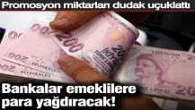 Bankalar emeklilere para yağdıracak! Promosyon miktarları dudak uçuklattı