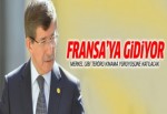 Başbakan Davutoğlu Fransa'ya gidiyor!