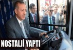 Başbakan Erdoğan direksiyona geçti