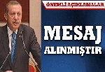 Başbakan Erdoğan'dan açıklamalar