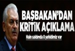Başbakan Yıldırım'dan önemli açıklamalar.
