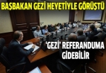 Başbakan'dan Gezi Parkı için referandum seçeneceği