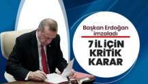 Başkan Erdoğan imzaladı: 7 ildeki bazı bölgeler "kesin korunacak hassas alan" ilan edildi