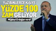 Başkan Erdoğan müjdeyi verdi! Yüz binlerce kişiye yüzde 100 zam geliyor.