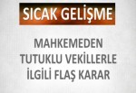 BDP'li vekillere ret