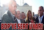 BDP'ye sert uyarı