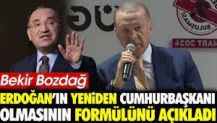 Bekir Bozdağ Erdoğan'ın yeniden Cumhurbaşkanı olmasının formülünü açıkladı