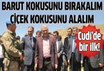 Binali Yıldırım, Cudi Dağı’na çıkan ilk bakan oldu