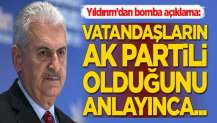 Binali Yıldırım'dan bomba seçim açıklaması!