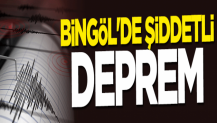 Bingöl'de şiddetli deprem