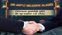 Bir AKP'li belediye klasiği! Göreve geldiği gibi ilk işi bakın ne oldu
