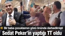 Bir baba Marmaray'da çocuklarının gözü önünde darbedilmişti! Sedat Peker'in yaptığı TT oldu