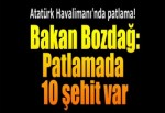 Biri dışhatlar biri otoparkta olmak üzere iki canlı bomba patladı.
